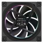 DeepCool FL12 120mm PWM 3 Pack Fan - High Performance, Low Noise, Fluid Dynamic Bearing, 36 ARGB LEDs, 500-2150 RPM, 55 CFM Airflow, 4-Pin PWM Control - Image 5