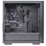 Intel i3 14100 Quad Core 8 Thread 3.50GHz (4.70GHz Boost), 16GB Kingston RAM, 500GB Kingston NVMe M.2, WiFi 6 + BT, Deep Cool Micro Chassis - Pre-Built PC - Image 2