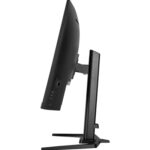 iiyama G-Master GCB3280QSU-B2  Red Eagle 32 Inch Curved Gaming Monitor, Black, 2560x1440, 0.2ms, 180hz, FreeSync, HDMI, Display Port, USB Hub, Speakers, Int PSU, Height Adjustable, Swivel, VESA - Image 6