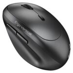 Genius Ergo 8350S Wireless Ergonomic Vertical Mouse, Blutooth & 2.4 GHz, Adjustable DPI levels up to 2400 DPI, 5 Button with Scroll Wheel, Dark Grey - Image 3