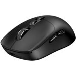 Genius AI Copilot Wireless Bluetooth Silent Mouse, Blutooth & 2.4 GHz, Adjustable DPI levels up to 16000 DPI, 7 Button with Scroll Wheel, Black - Image 3