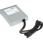 Akasa USB 3.0 Multi Card Reader, Supports CF/MS/SD/MicroSD UHS-II Cards, 3.5", Internal USB 3.0 Connector, Black, for PC - Image 3