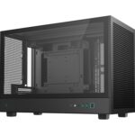 DeepCool CH260 Micro-ATX Case, High-Airflow Compact PC Case with Tempered Glass Panel, USB-C Port, Supports 360mm Radiator, ATX PSU, Black - Image 4