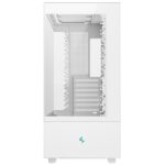 DeepCool CH690 Digital ATX Mid-Tower Case, High-Airflow PC Case with Semi-Glass Panel, USB-C Port, Support for 420mm Radiator, 450mm GPU, ATX PSU, White - Image 3