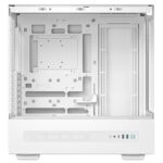 DeepCool CH690 Digital ATX Mid-Tower Case, High-Airflow PC Case with Semi-Glass Panel, USB-C Port, Support for 420mm Radiator, 450mm GPU, ATX PSU, White - Image 4