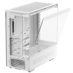 DeepCool CH690 Digital ATX Mid-Tower Case, High-Airflow PC Case with Semi-Glass Panel, USB-C Port, Support for 420mm Radiator, 450mm GPU, ATX PSU, White - Image 6