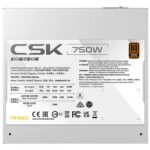 Antec CSK DC 750W White PSU, 80+ Bronze, Fully Wired, Antec's 5-year warranty - Image 3