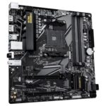 Gigabyte B550M DS3H AC R2 Ultra Durable AMD AM4 Socket Motherboard, Micro-ATX, 4x DDR4 Slots, 2x M.2 Socket, GbE LAN, Wi-Fi 5, 1x DisplayPort / 1x HDMI Port - Image 2