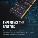 PNY (MN16GBSD43200-SI) 16GB, PERFORMANCE DDR4 3200MHz, SODIMM Notebook Memory, CL22, Single channel - Image 3