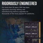 PNY (MN16GBSD43200-SI) 16GB, PERFORMANCE DDR4 3200MHz, SODIMM Notebook Memory, CL22, Single channel - Image 4