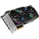 PNY NVIDIA GEFORCE RTX 5070Ti  ARGB Epic-X RGB OC16GB, GDDR7 Graphics Card, 8960 Cuda Cores, 2295 MHz Core Clock, Triple Fan, 3 x Display Ports/ 1 x HDMI Port - Image 3