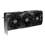PNY NVIDIA GEFORCE RTX 5080 OC 16GB, GDDR7 Graphics Card, 10752Cuda Cores, 2295 MHz Core Clock, Triple Fan, 3 x Display Ports/ 1 x HDMI Port - Image 4