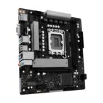 ASRock H810M-X Intel Socket 1851 Motherboard, 2x DDR5 DIMM Slots, 1x M.2 Socket, 2.5G LAN, 1x HDMI Port / 1x DisplayPort - Image 3