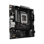ASRock H810M-H Intel 1850 Socket Motherboard, Micro-ATX, 2x DDR5 Slots, 1x M.2 Sockets, GbE LAN, 1x HDMI Port - Image 3