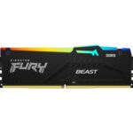 Kingston FURY Beast KF552C40BBAK2-32 32GB (2x 16GB) DIMM System Memory, 5200MHz, DDR5, CL40, Black, RGB, Intel XMP - Image 3