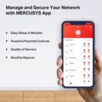 Mercusys Halo H1200G AC1200 Whole Home Mesh Wi-Fi System (3 Pack) - Image 4