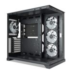 Tecware VXL EVO ARGB ATX Mid-Tower PC Case - Black, Dual-Chamber Design, 4 x 120mm ARGB Fans Pre-Installed, Infinity Glass Panels, ATX/mATX/ITX Support, High Airflow Gaming Chassis - Image 6