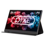 piXL PM156C 15.6 Inch 60Hz Full HD IPS Widescreen Portable Monitor with USB-C, Mini HDMI & Speakers with Foldable Case & Stand - Image 2
