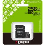 Kingston Canvas Select Plus 256GB Micro SD  Claad 10 UHS-I Flash Card, Lifetime Warranty - Image 3