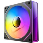 Antec Vision 120mm Reverse ARGB - 3 PK, Black, Up to 1500RPM, 37.2CFM Airflow, 27.5dB Max, 4-pin ARGB 3-pin - Image 3