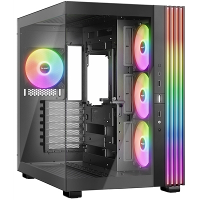 cabeq-bgw67-lg.jpg be-quiet! Light Base 600 LX, Black, Midi-Tower ATX Case, Massive ARGB LED Strip, Full Windowed Design, 4x Light Wings LX 120mm PWM fans included - Image 1