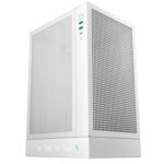 Deepcool CH170 Digital White Mini-ITX Case - High Airflow, Supports Water Cooling, Ultra-Quiet Operation, Compact Design for Efficient Space Management