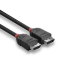 LINDY 36494 Black Line DisplayPort Cable, DisplayPort 1.2 (M) to DisplayPort 1.2 (M), 1.5m, Black & Red, Supports UHD Resolutions up to 4096x2160@60Hz, Triple Shielded Cable, Corrosion Resistant Copper 30AWG Conductors, Retail Polybag Packaging - Image 4