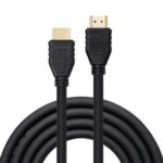 Lindy 37317 2m 4K60Hz HDMI Cable, Ultra Flexible, UHD Resolutions up to 3840x2160@60Hz 4:4:4 8bit, Supports 3D, 4K,18Gbps, 10 Year Warranty