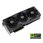 PNY NVIDIA GEFORCE RTX 5080 OC 16GB, GDDR7 Graphics Card, 10752Cuda Cores, 2295 MHz Core Clock, Triple Fan, 3 x Display Ports/ 1 x HDMI Port