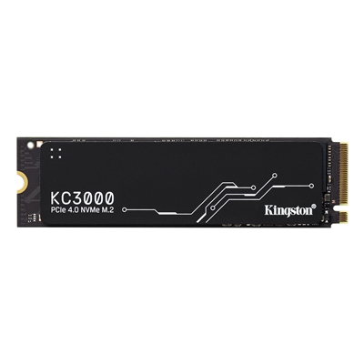 hdkin-kc30001tb-lg.jpg Kingston KC3000 (SKC3000S/1024G) 1TB NVMe SSD, M.2 Interface, PCIe Gen4, 2280, Read 7000MB/s, Write 6000MB/s, 5 Year Warranty - Image 1