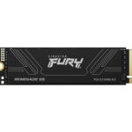 Kingston FURY Renegade (SFYR2S/4T0 ) 4TB NVMe SSD, M.2 Interface, PCIe 5.0 x4 NVMe, 2280, Up to 14,800MB/s read, 14,000MB/s write, Limited 5-year warranty with free technical support.