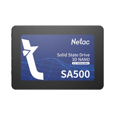 hdnet-sa500480g-lg.jpg Netac SA500 (NT01SA500-480-S3X) 480GB 2.5 Inch SSD, Sata 3 Interface, Read 520MB/s,Write 450MB/s, 3 Year Warranty - Image 1
