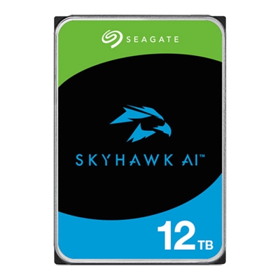 hdsea-st12000ve3-lg.jpg Seagate ST12000VE003 SkyHawk AI 12TB 3.5" 512MB Cache SATA III Internal Hard Drive - Image 1