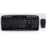 Logitech MK330 Wireless Keyboard and Mouse Combo for Windows, 2.4 GHz Wireless with USB-Receiver, Portable Mouse, Multimedia Keys, Long Battery Life for PC/Laptop, QWERTY UK Layout, Black - Image 3