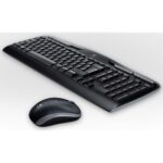 Logitech MK330 Wireless Keyboard and Mouse Combo for Windows, 2.4 GHz Wireless with USB-Receiver, Portable Mouse, Multimedia Keys, Long Battery Life for PC/Laptop, QWERTY UK Layout, Black - Image 4