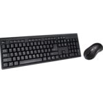 Target KBMS-001 Wired USB Keyboard & Mouse Combo, Spill-Resistant Full-Size Keyboard with Multimedia Keys + 800 DPI Optical Mouse, Plug-and-Play