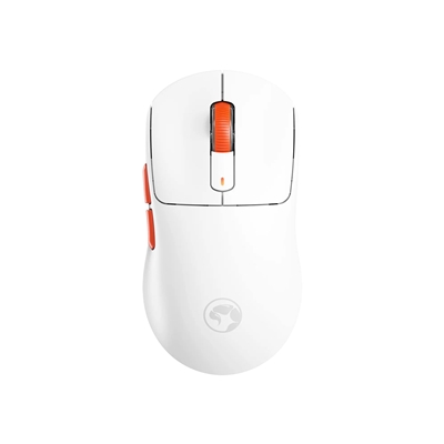 mimar-g964w-wh-lg.jpg Marvo Scorpion G964W Niro 60 Wireless and Bluetooth USB-C Rechargeable Gaming Mouse (White) - Image 1