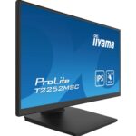 iiyama PROLITE T2252MSC-B2 21.5 Inch 10 Point Touchscreen IPS Monitor, Full HD, 5ms, USB Hub, HDMI, DisplayPort, Speakers, Black, Internal PSU, VESA - Image 4