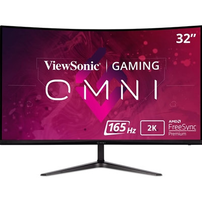 movie-vx3218c2k-lg.jpg Viewsonic VX3218C-2K 32 Inch Curved Gaming Monitor, QHD, 180Hz, Freesync, 2xHDMI, DisplayPort, 1ms VESA, Speakers - Image 1