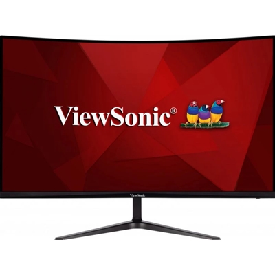 movie-vx3219pcmh_54551605 Viewsonic VX3219-PC-MHD 32 Inch Curved Gaming Frameless Monitor, Full HD, 240Hz, 1ms, HDMI, DisplayPort, HD, Freesync, Built-In Speakers, VESA - Image 1