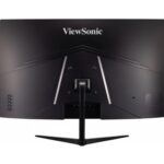 Viewsonic VX3219-PC-MHD 32 Inch Curved Gaming Frameless Monitor, Full HD, 240Hz, 1ms, HDMI, DisplayPort, HD, Freesync, Built-In Speakers, VESA - Image 5