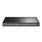 TP-Link TL-SG3452XP 48-Port L2+ Managed GbE PoE+ Access Switch w/ 4 x 10G SFP+ Ports & 3-Year Omada Hosted Cloud Controller