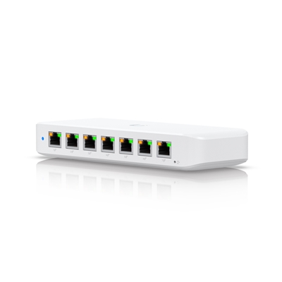 npubi-uswultra-lg.jpg Ubiquiti USW-ULTRA UniFi Switch Ultra POE++ Powered 8 Port Gigabit POE Managed Network Switch (No PSU) - Image 1