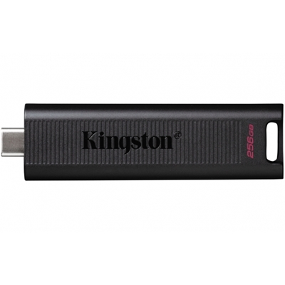 sdkin-dtmax256gb-lg.jpg Kingston DTMAX/256GB DataTraveler Max 256GB USB-C USB Drive, USB3.2, Gen2, 1000MB/s, Black, Retail Boxed - Image 1