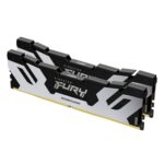 Kingston FURY Renegade KF564C32RSK2-32 32GB (2x 16GB) DIMM System Memory, 6400MHz, DDR5, CL32, Silver, Intel XMP - Image 2