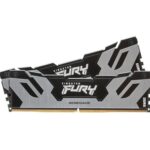 Kingston FURY Renegade KF572C38RSK2-32 32GB (2x 16GB) DIMM System Memory, 7200MHz, DDR5, Silver, Intel XMP