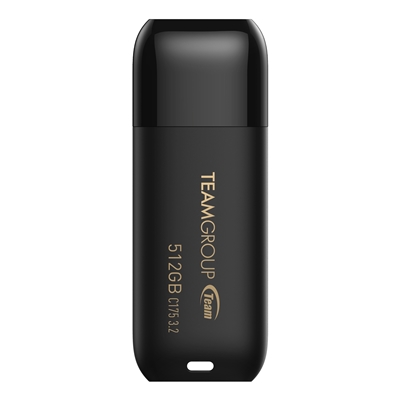 sdtea-c175512gb-lg.jpg Team C175 512GB USB 3.2 Black USB Flash Drive - Image 1