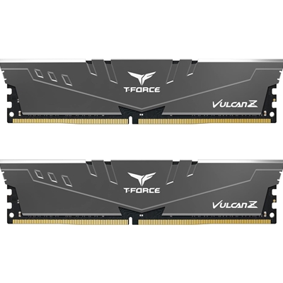 sdtea-tlzgd464g3-lg.jpg Team T-Force Vulcan Z 64GB Silver Heatsink (2 x 32GB) DDR4 3200MHz DIMM System Memory - Image 1
