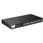 DrayTek VSP1282-K VigorSwitch P1282 24 Port Gigabit POE Smart Managed Switch with 4x 10GbE SFP Ports - Image 6