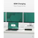 Plugable UD-6950PDZ USB-C Triple Monitor 4K 60W USB-C PD Docking Station - Image 5